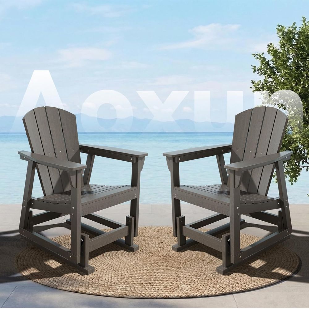 Adirondack Outdoor Rocking Cha - مراجعة Adirondack Chair Wood وسعره