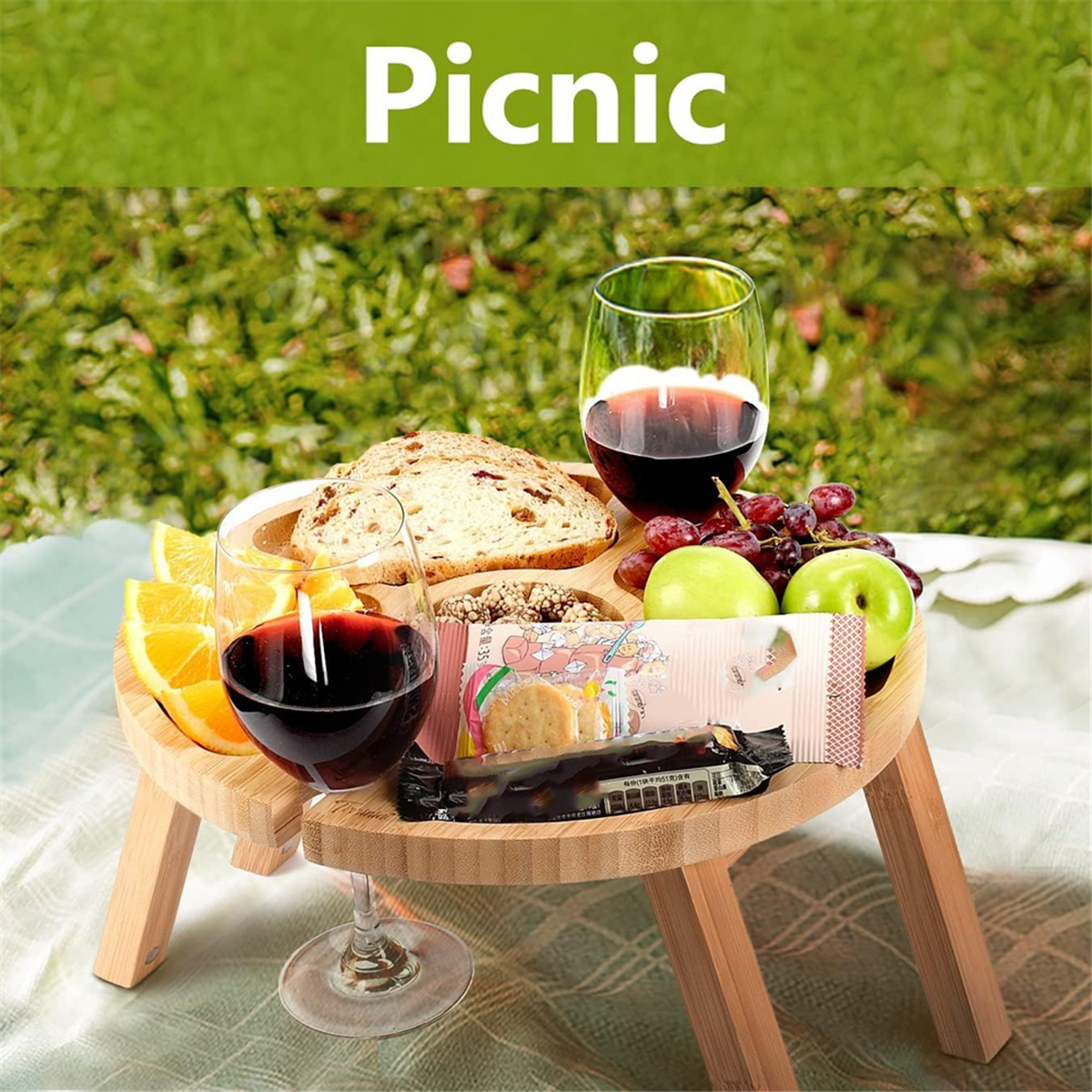 Y31A Portable Wine Table, Outd - مراجعة Folding Picnic Table وسعره