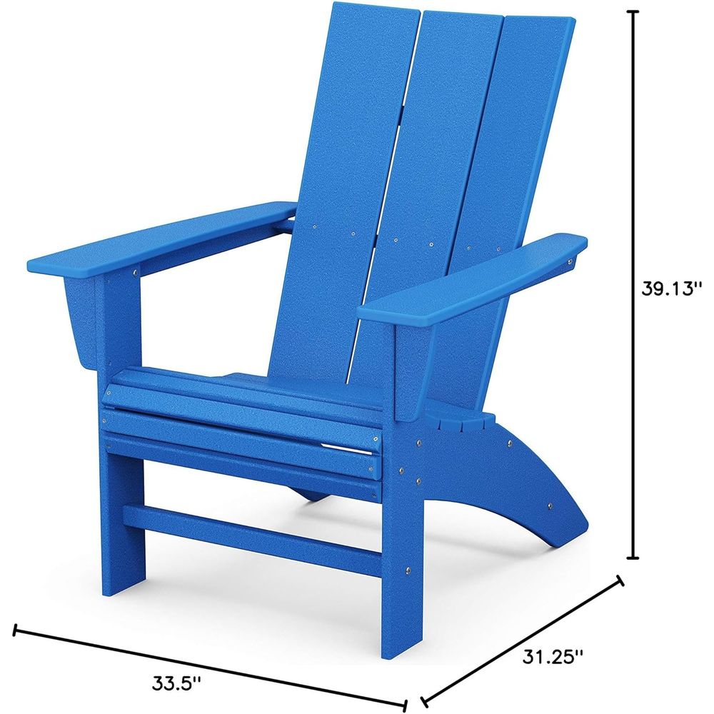Weather-Resistant Adirondack C - مراجعة Adirondack Chair Wood وسعره
