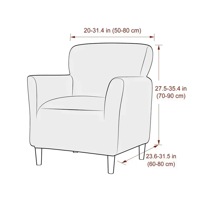 1PC Jacquard Tub Armchairs Cha - مراجعة Outdoor Furniture Upholstery وسعره